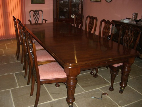 Set chippendale style - set,