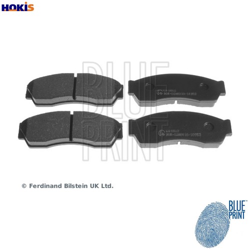 Brake pad set - pad,