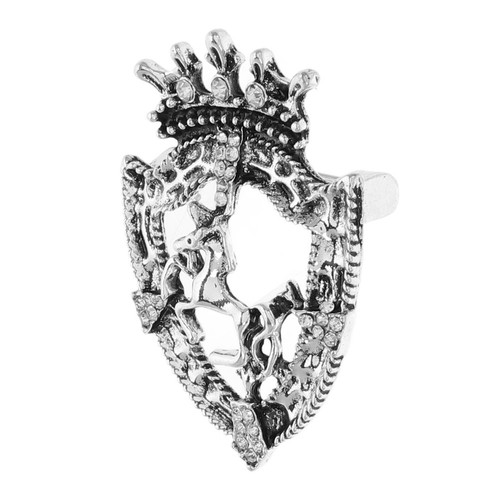 Crown brooch pin for men - crown,