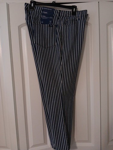 Chaps jeans stripes mid rise - chaps,