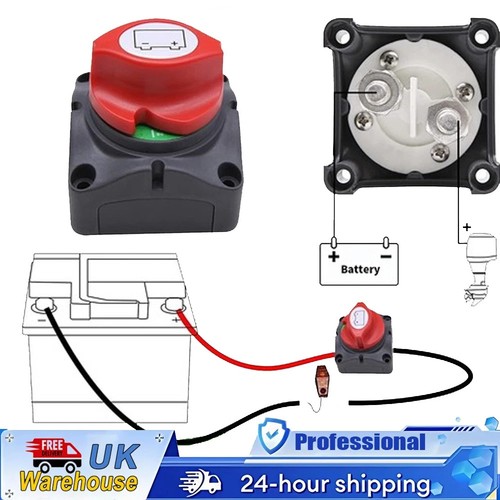 Battery switch isolator cut - switch,