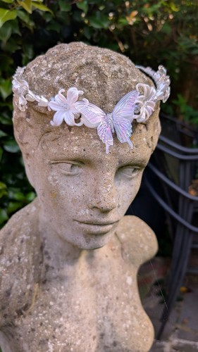 Iridescent circlet headdress - iridescent,