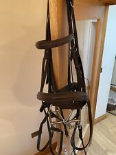 Double bridle full size brown