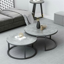 Set of 2 Round Nesting Tables