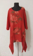 La Bass Floral Linen Tunic