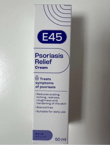 E45 psoriasis cream - cream, –