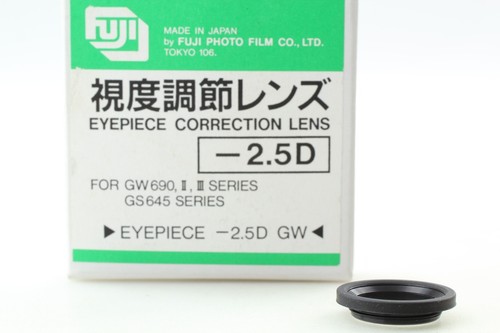 Unused fujifilm - -2.5d,