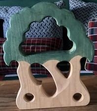 Steampotts discontinued open wooden tree house open tree excellent condition 