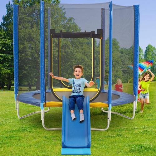 7ft kids trampoline slide - 7ft,