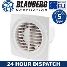 4" 100 mm and 6" 150 mm Timer & Humidistat Toilet Extractor Bathroom Fan