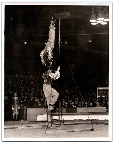 Circus head balancing act - circus,