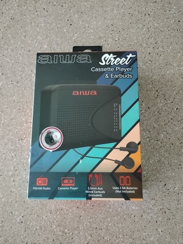 Aiwa street cassette player - aiwa,