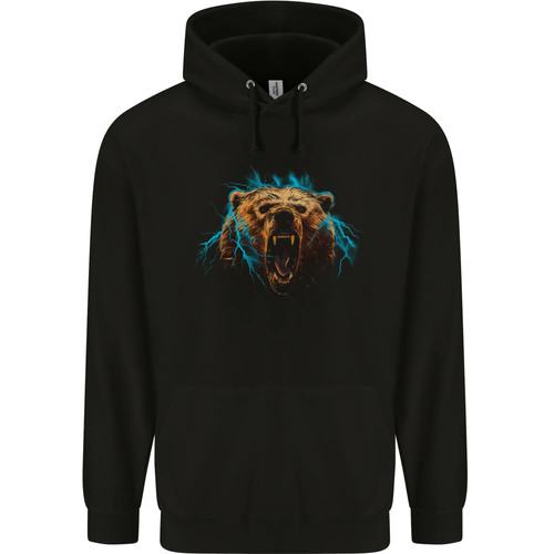 Bear lightening bolt mens - mens, 80%