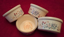 Set of 4 Clover Leaf Pottery