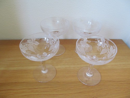 Vintage hand blown - hand, grape