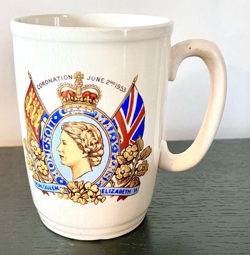 Ceramic mug 1953 coronation - 1953, of