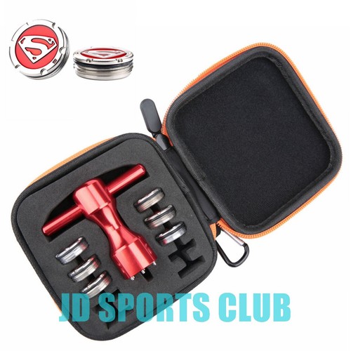 Red golf weights - red, kit