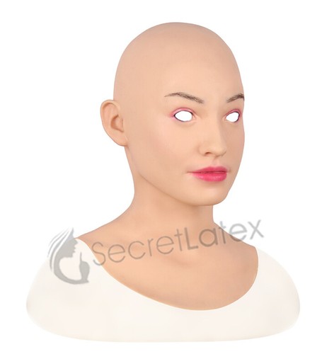 Female silicone mask - female,
