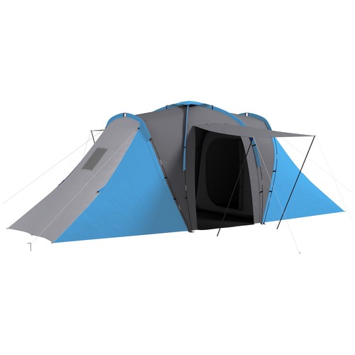 Outsunny man camping tent - outsunny, 4-6