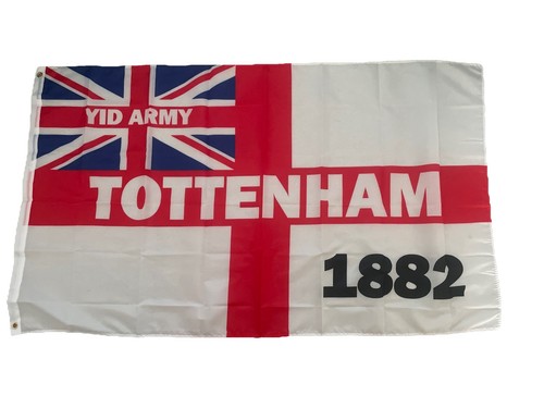 Tottenham hotspur flag - fc, 5ft