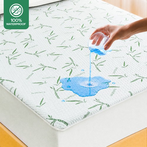 Bamboo mattress protector deep - mattress,