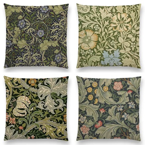 William morris linen cushion - morris,