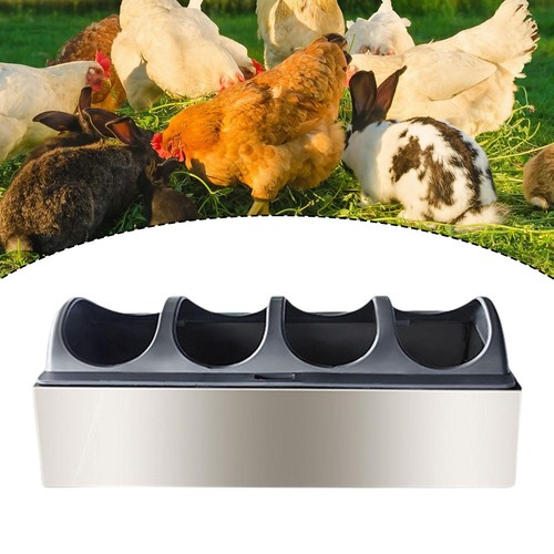 Chicken feeder trough multi - feeder,