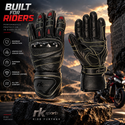 Sports motorcycle gloves - sports,