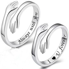 925 Sterling Silver Love Hug