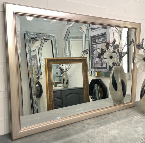 Large antique silver wall - antique,
