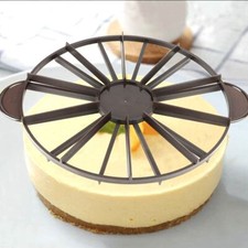 10/12 Slice Pie Cake Slicer CutterBread Cake Portion Marker Press Cake Dividers
