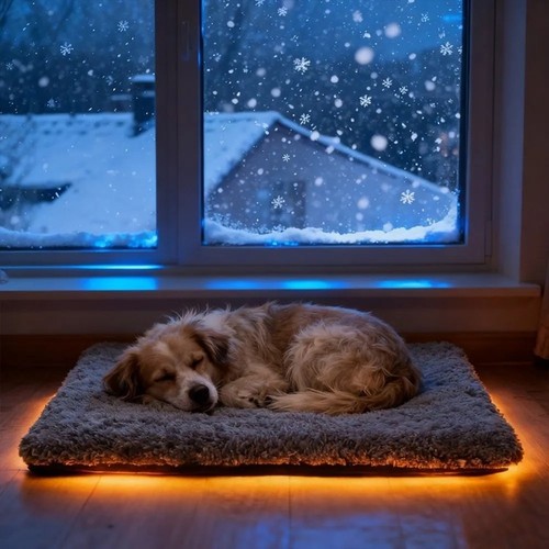 Self heating pet pad thermal - self,