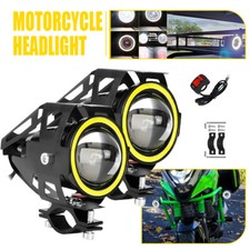 2Pcs Motorcycle LED Headlight