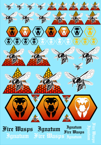 Wasp legion full scale - wasp, 28mm