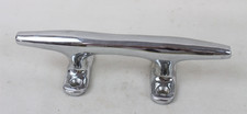 Vintage Chrome Wooden Boat Cleats Tie Downs Nautical Part Lot Chris Craft ?