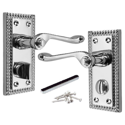 Georgian door handles privacy - georgian,