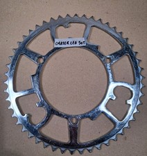 Vintage Chater Lea 50T Chainring Chrome For 11/8th Chain Retro Road Track