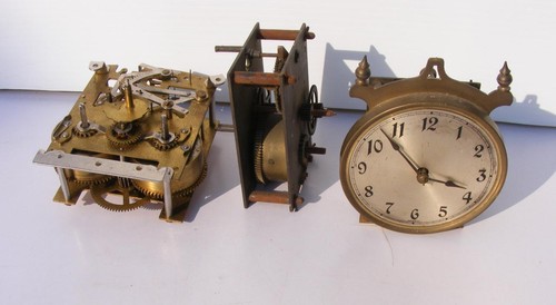 Vintage clock movements - vintage,