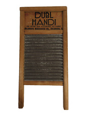 Vintage Dubl Handi Wash Board Nice Condition 18" x 8.5"