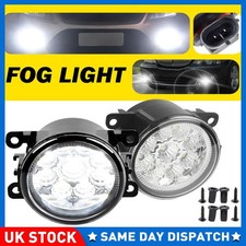 2x Front Fog Lights Lamps LED