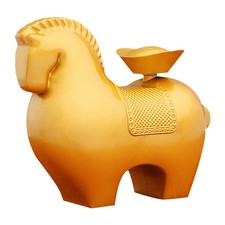  Horse Statue: Elegant Metal Horse Statue For Home Decor - Small Standing Animal
