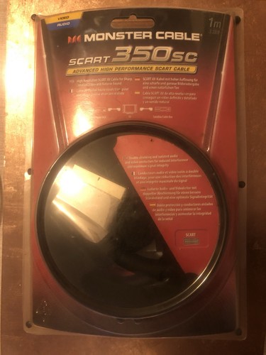 Monster cable scart lead - cable,