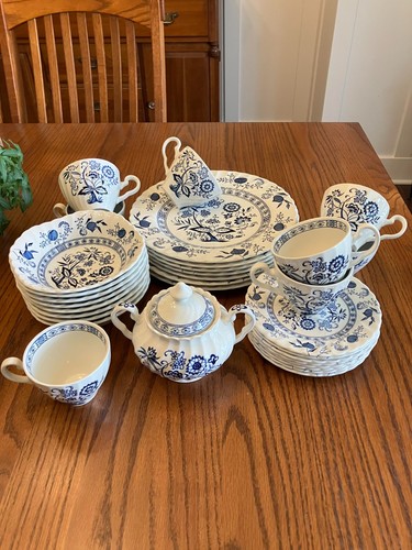 Vintage johnson brothers - vintage, blue