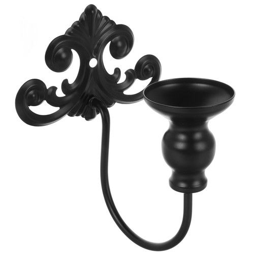 Wrought iron wall candle - ,