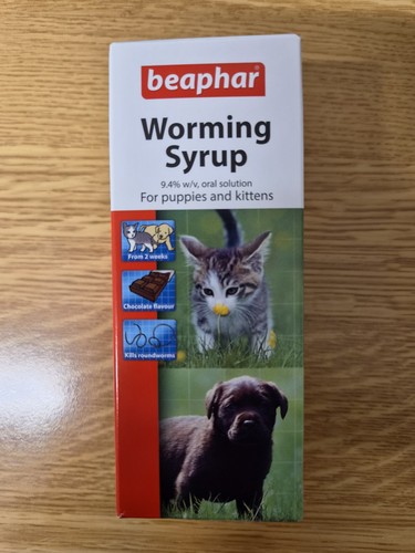 Beaphar worming syrup puppies - syrup,
