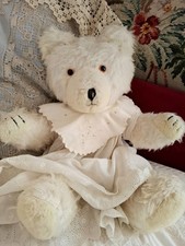 Vintage 1950's White Plush