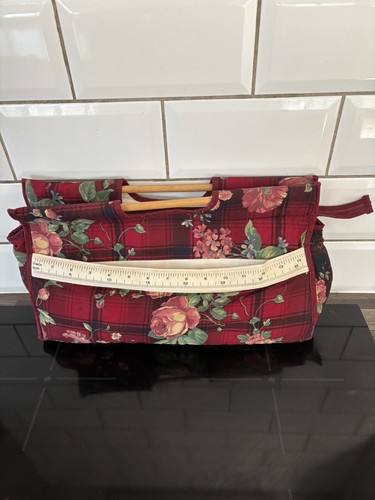 Vintage knitting bag - vintage,