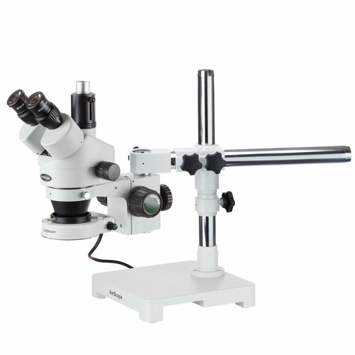 Amscope 45x trinocular zoom - 7x-45x,