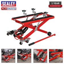 Sealey Motorcycle Motorbike & Quad Bike Scissor Lift 500kg Capacity Hydraulic