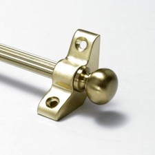 Satin Brass Stair Rods - 3/8"